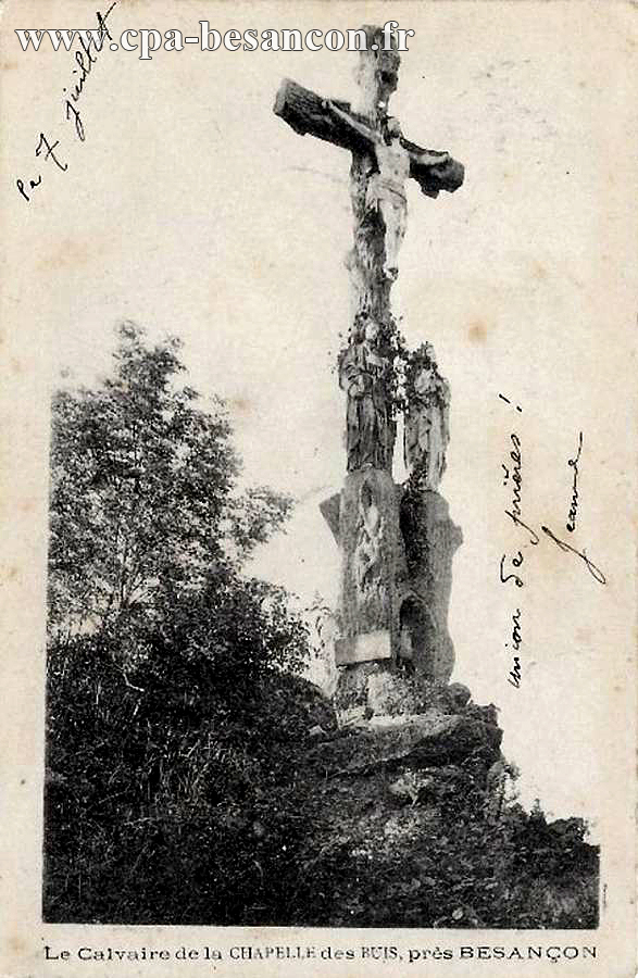 Le Calvaire de la CHAPELLE des BUIS, près BESANÇON